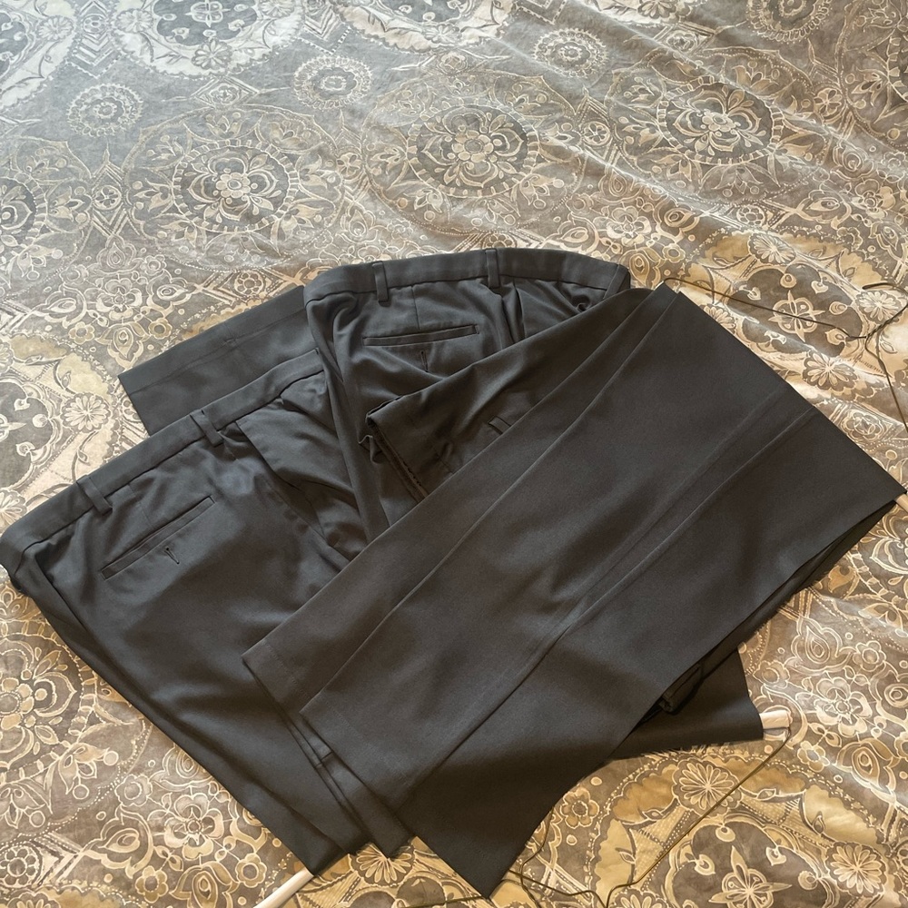 Haggar Cool 18 Pants size 40x30 grey